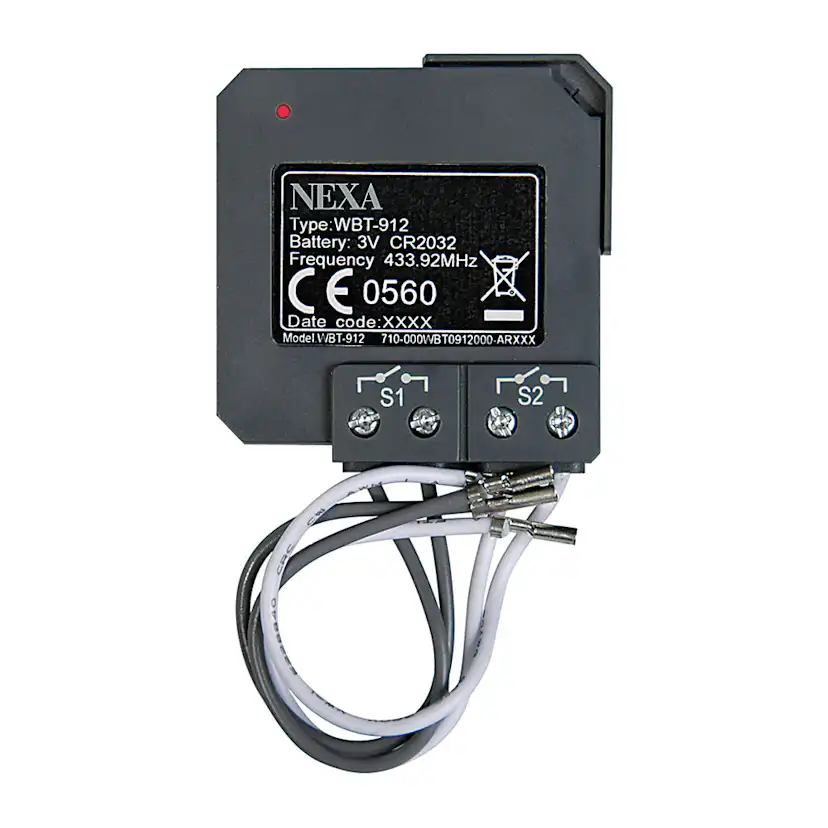 Infälld Sändare Nexa WBT-912 2-kanals