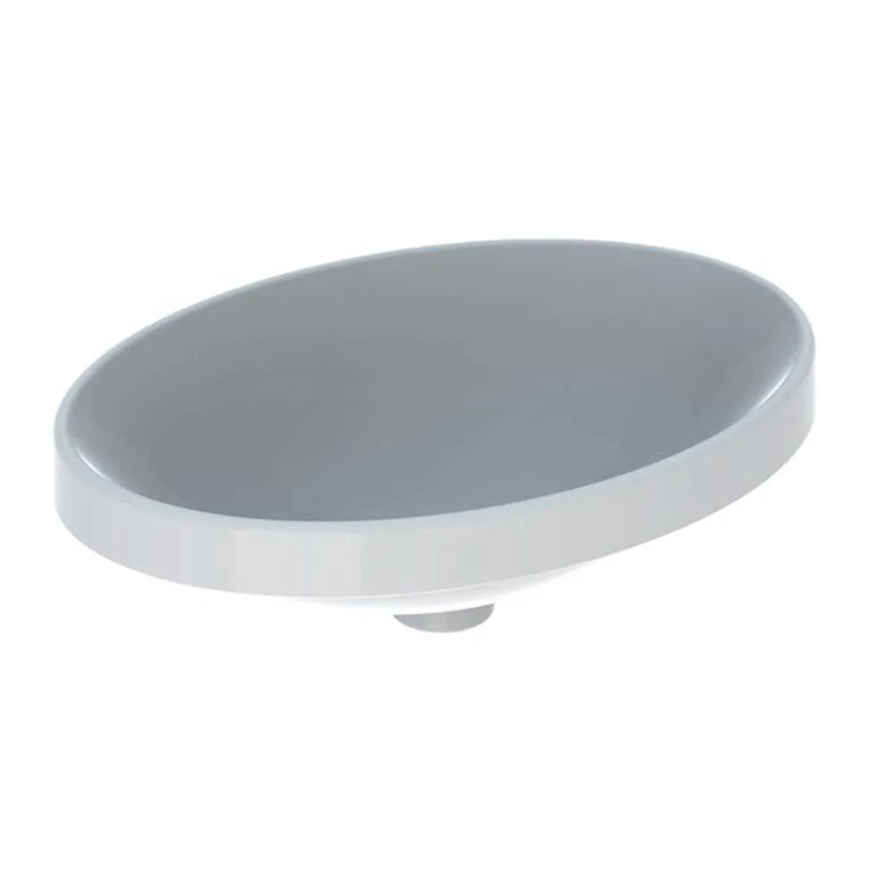 Tvättställ Geberit Variform 500 mm Infälld Ovalt
