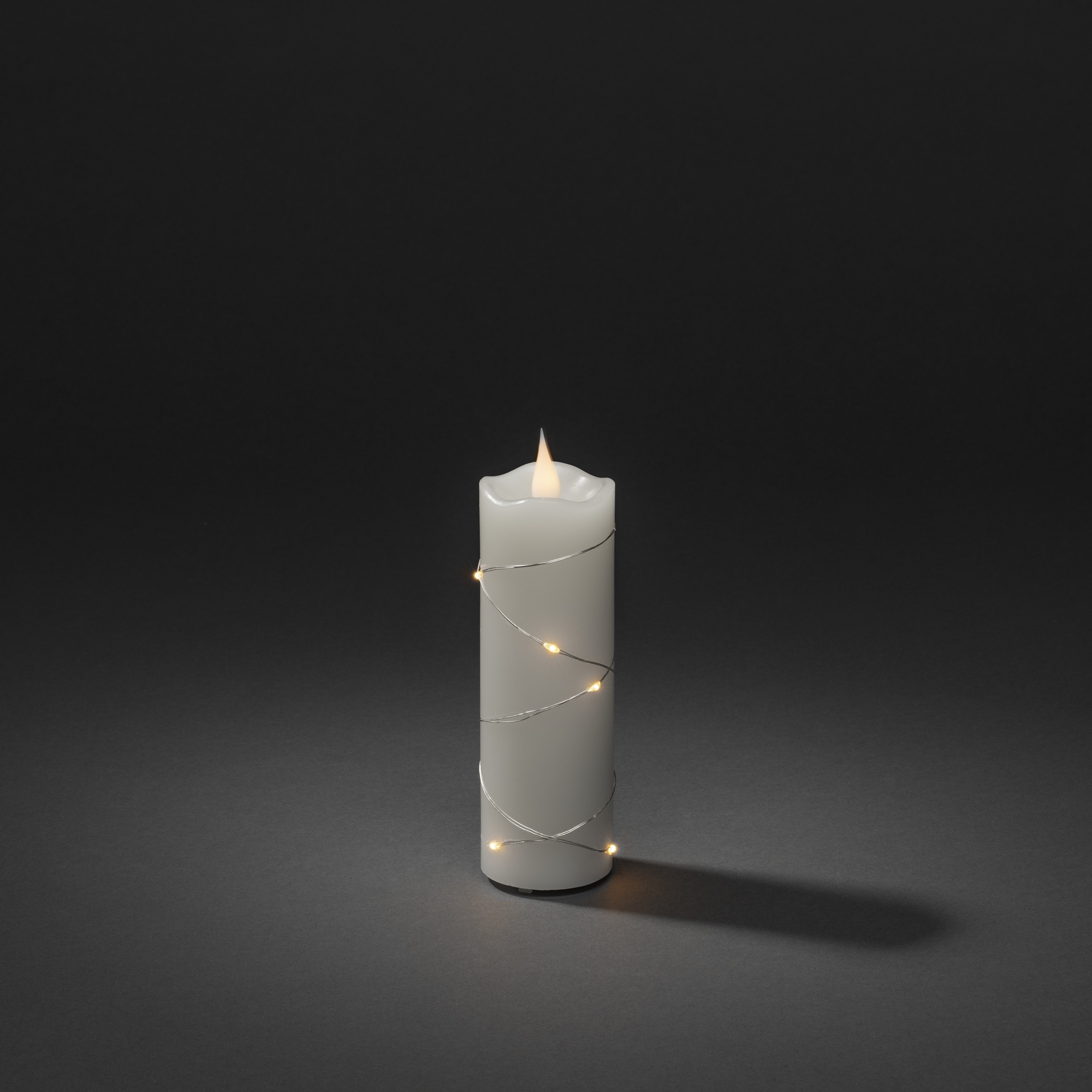 Vaxljus Gnosjö Konstsmide Micro-LED 1824-26 2xAA Batteriljus