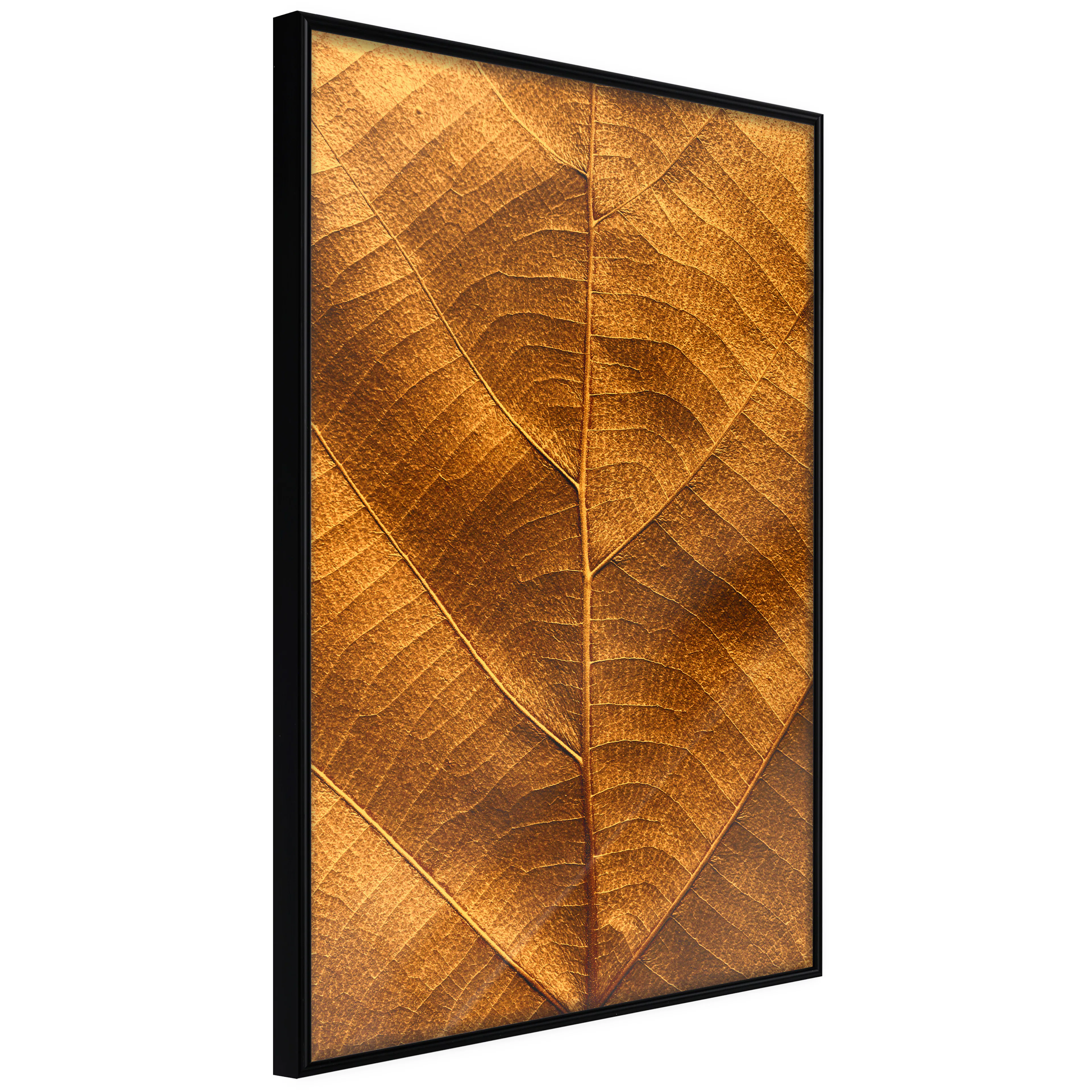 Affisch - Autumn Leaf [Poster] 40x60 Svart ram, 40x60 cm