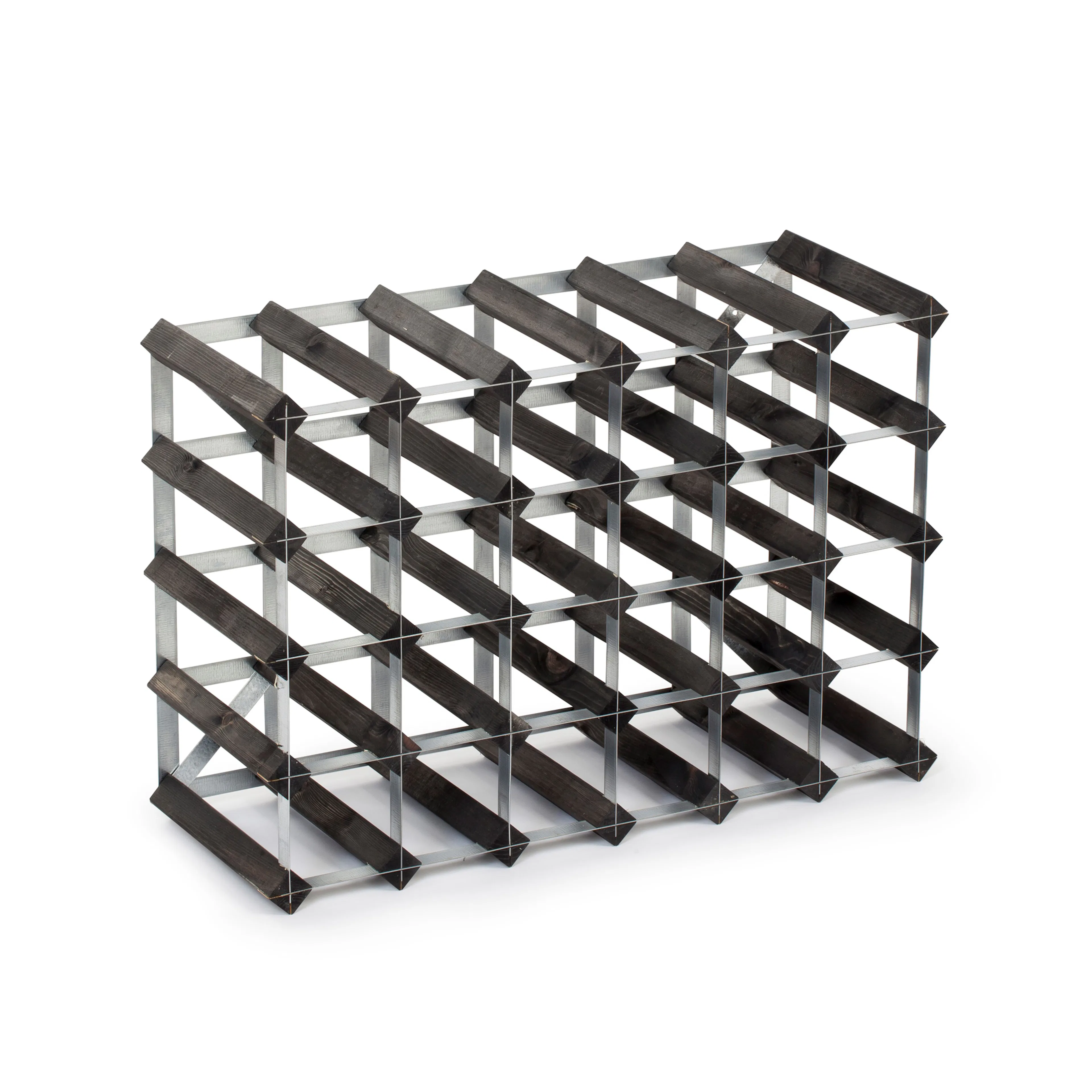 Vinställ Traditional Wine Rack 30 Flaskor Påbyggningsbart