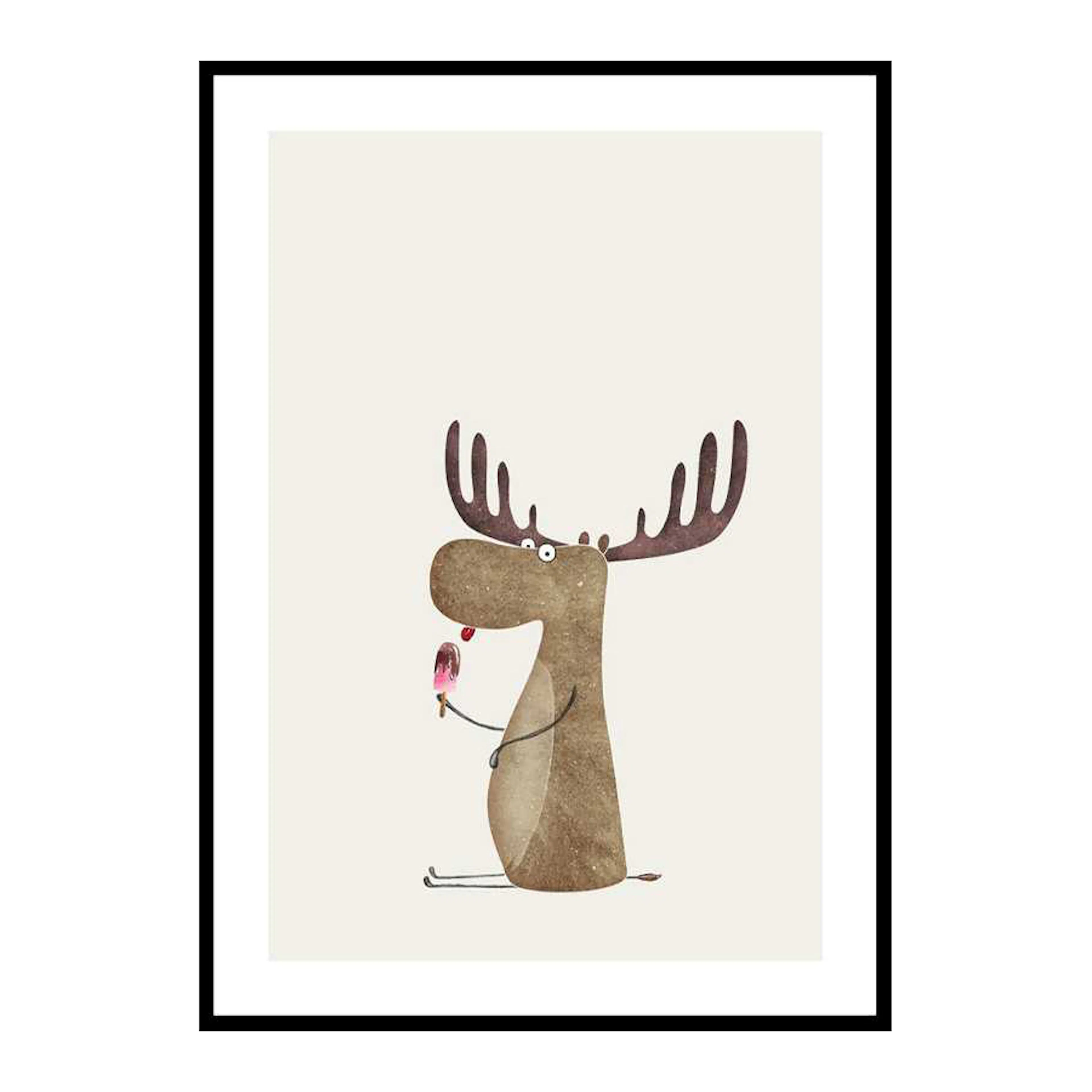 Ice Cream Moose 50x70 cm