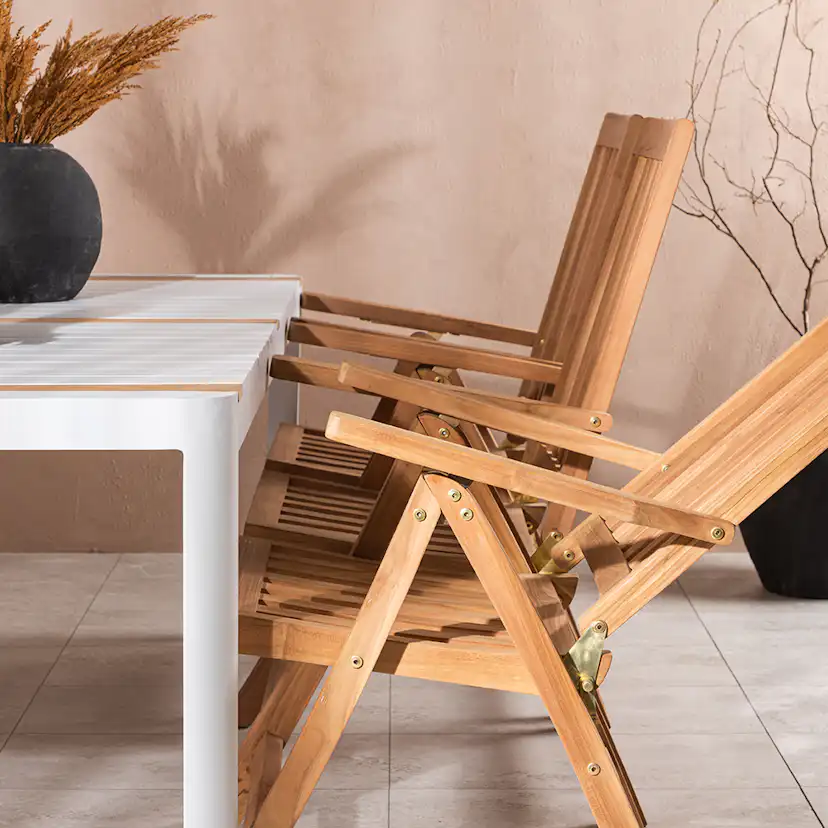Matgrupp Venture Home Togo 200x100 cm med 6 Kenya Stolar