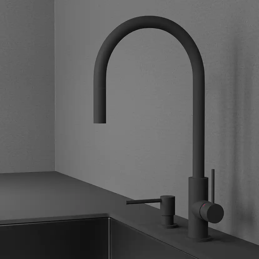 Diskmedelspump Scandtap Steel Clean Dispenser