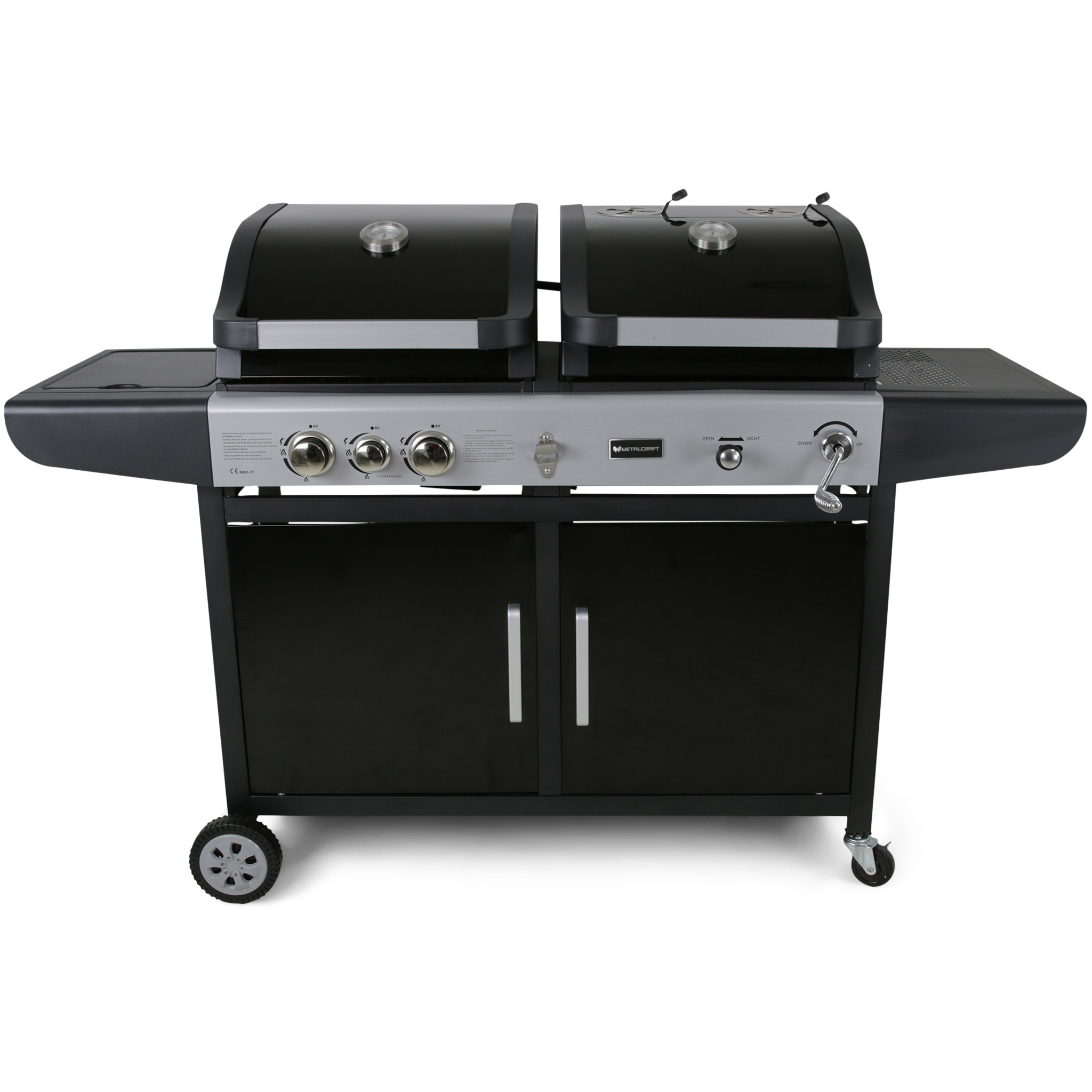Gasol/Kolgrill Metalcraft Kombinationsgrill Savannah