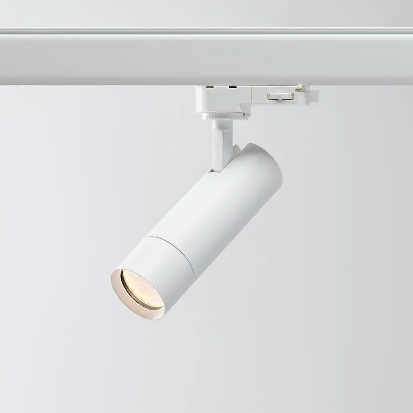 SPOTL 5,4W 390LM 27/3K 36° VIT OPTIC TRACK XXS 3-FAS Vit