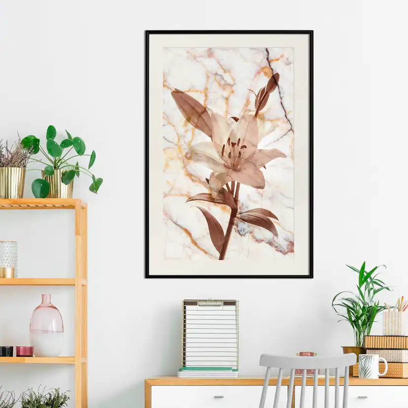 Poster Artgeist Affisch Milan Lily