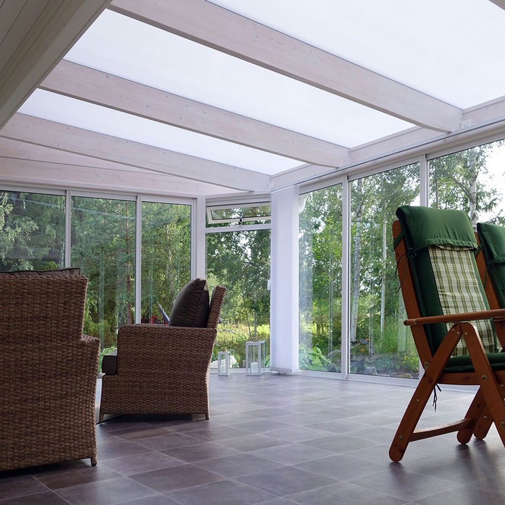 Kanalplast 55 mm Halle Isolux Opal Komplett Tak