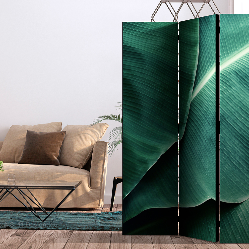 Rumsavdelare Skärmvägg Arkiio Banana Leaf 135x172 cm