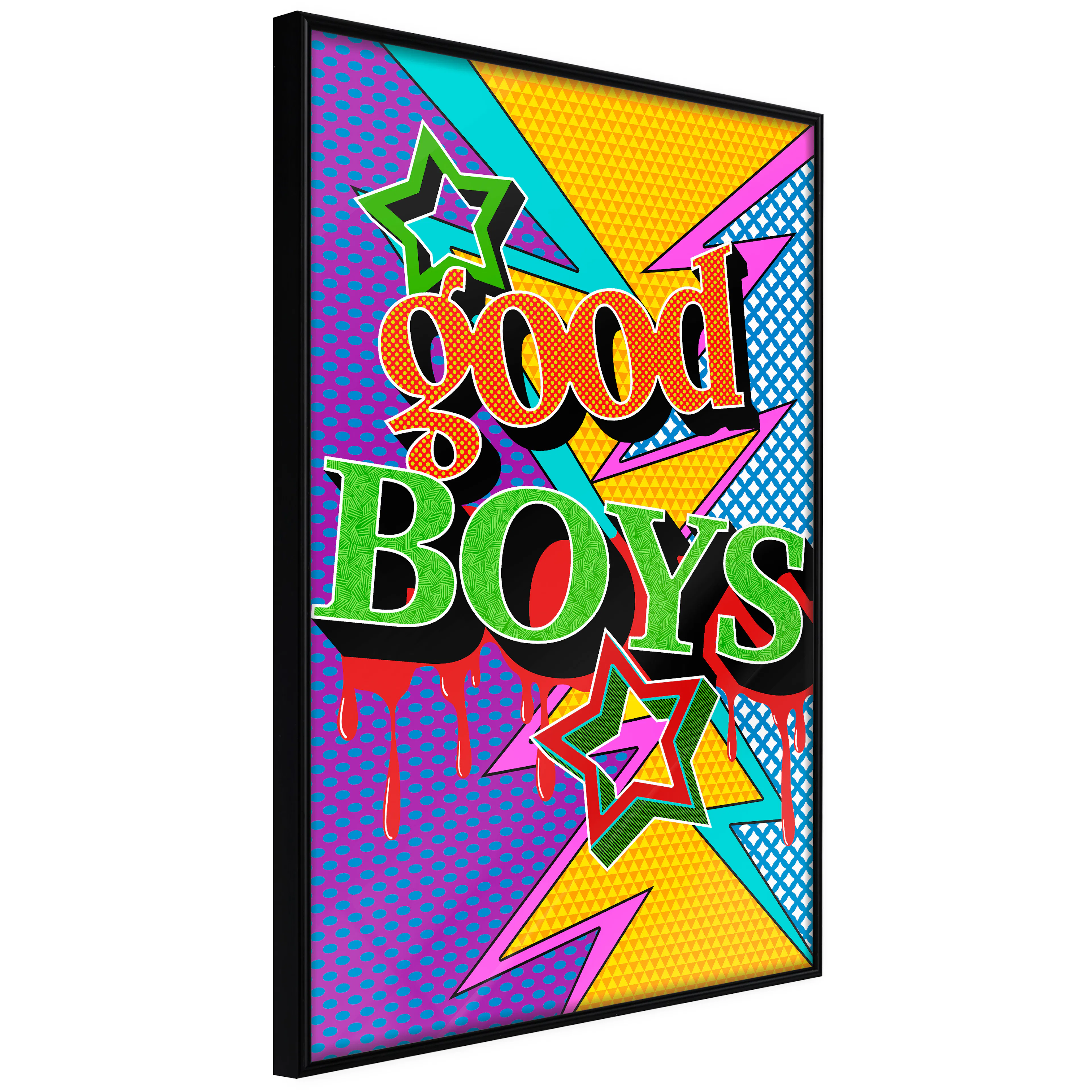 Affisch - Good Boys [Poster] 40x60 Svart ram, 40x60 cm