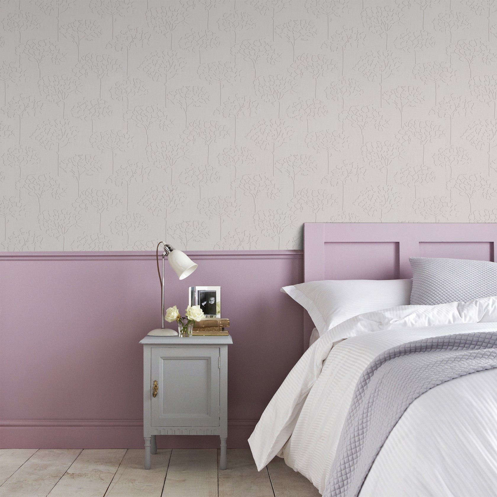 Tapet Superfresco Easy Betong Blommor 30-427