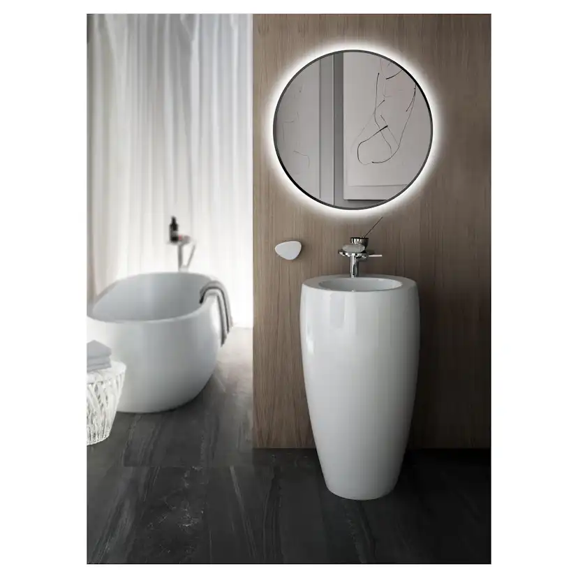 Mirror Bathlife SPIRA 60/C1 ECO (MBMS) Aluminium 600 mm