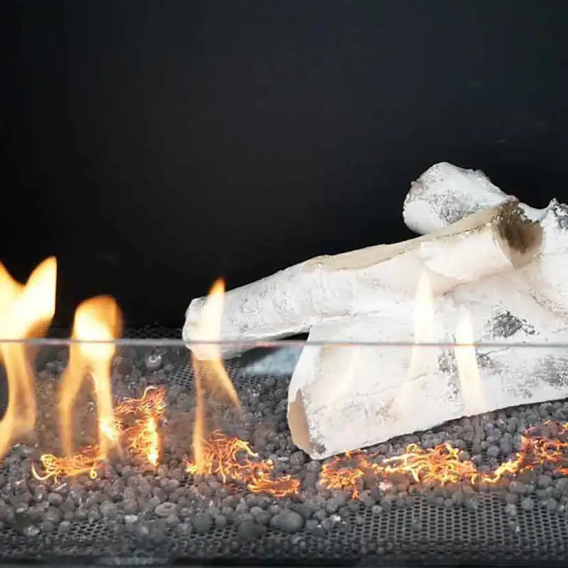 Glow Flame Fiber Cach Fires