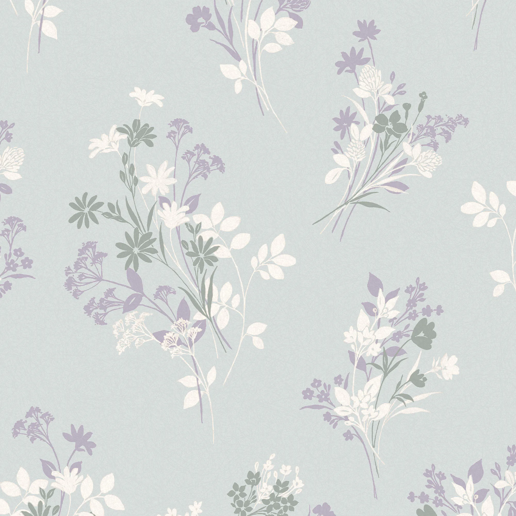 Tapet Laura Ashley Igerna Pale Duck Egg Blå 119857