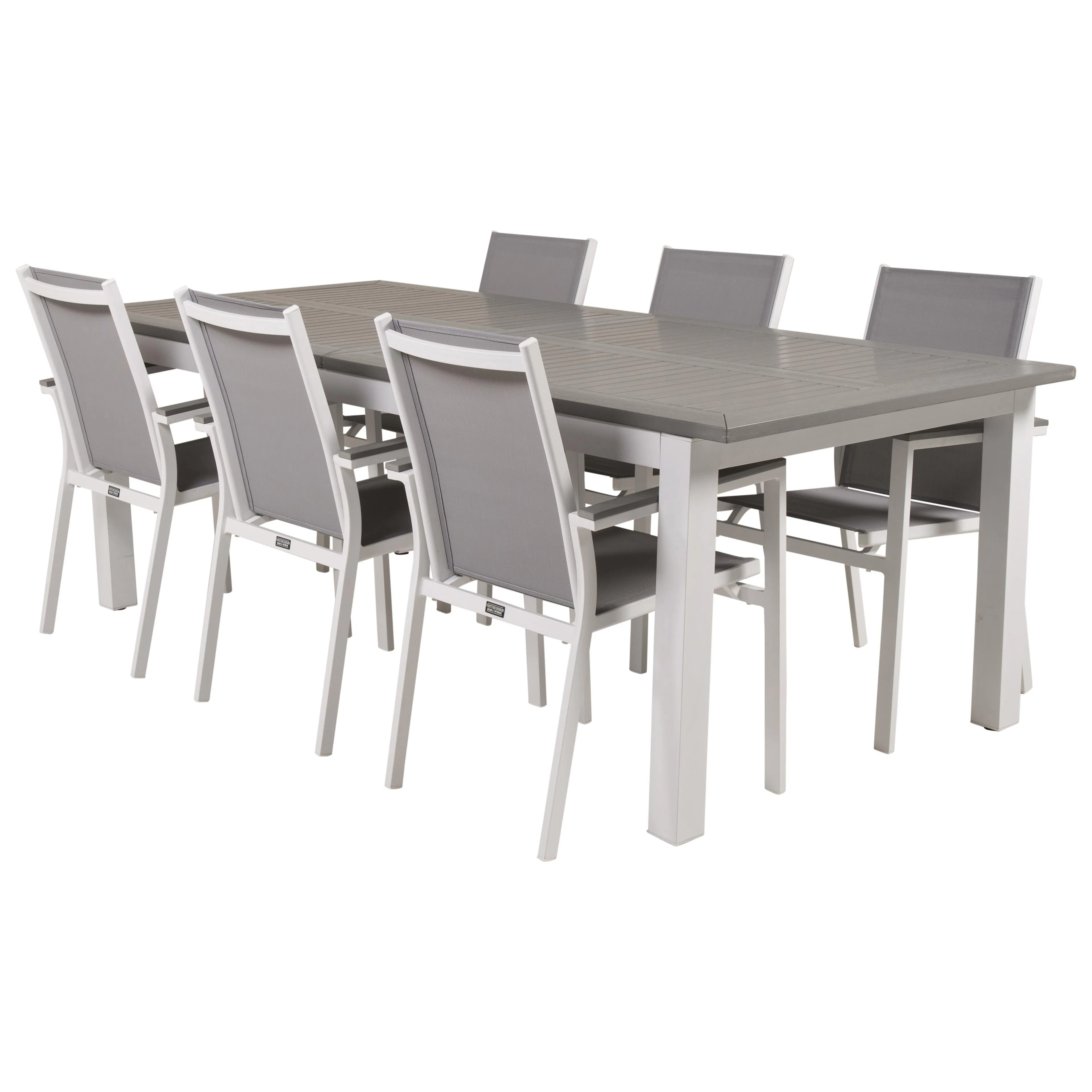 Matgrupp Venture Home Aleyna 224/324 med 6 Pincy Stolar