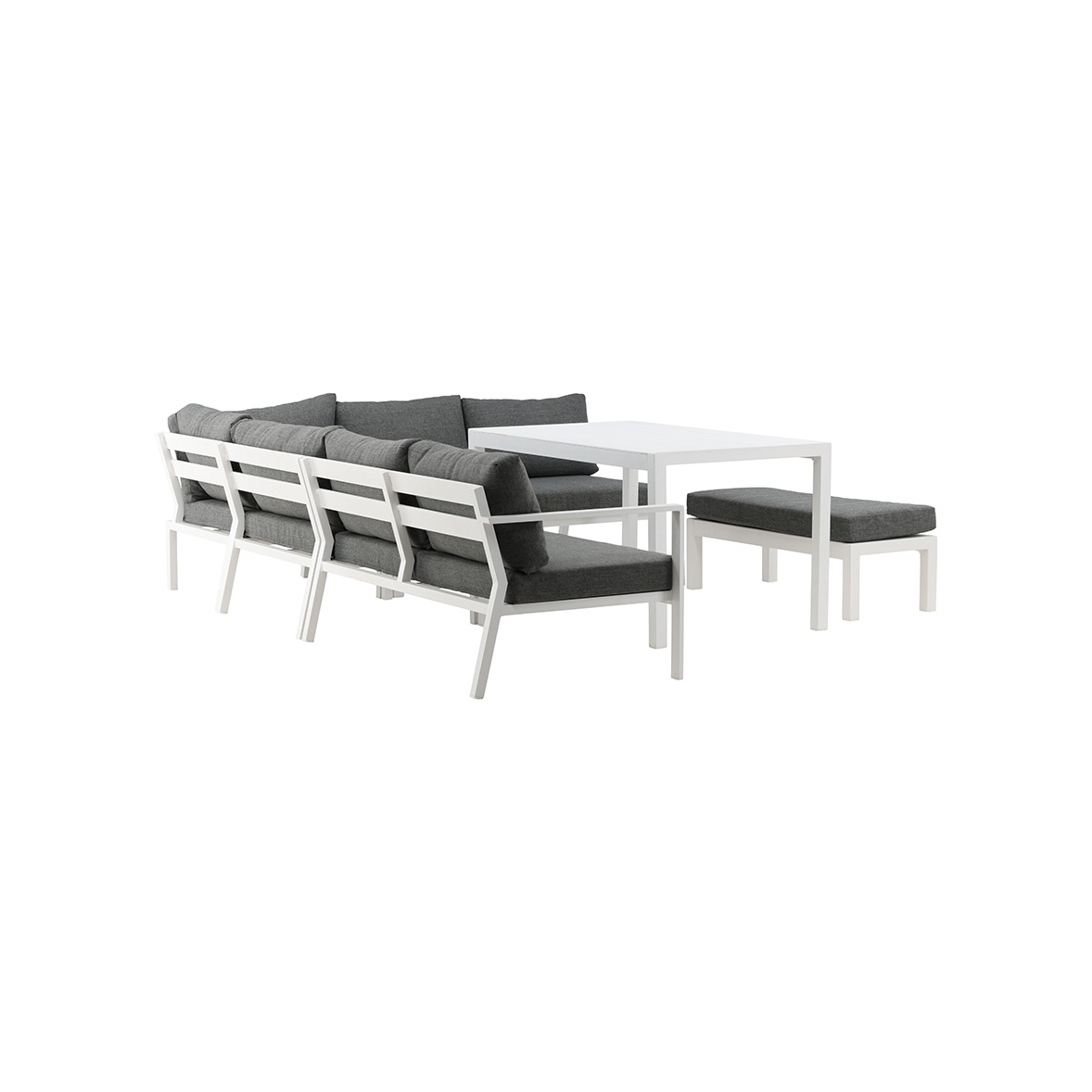 Ramos - Bench- Black / Grey - Aluminium - Aluminium -  middl Vit