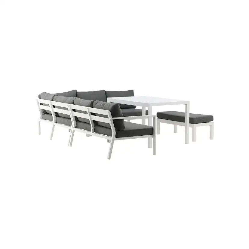 Ramos - Bench- Black / Grey - Aluminium - Aluminium - middl Vit