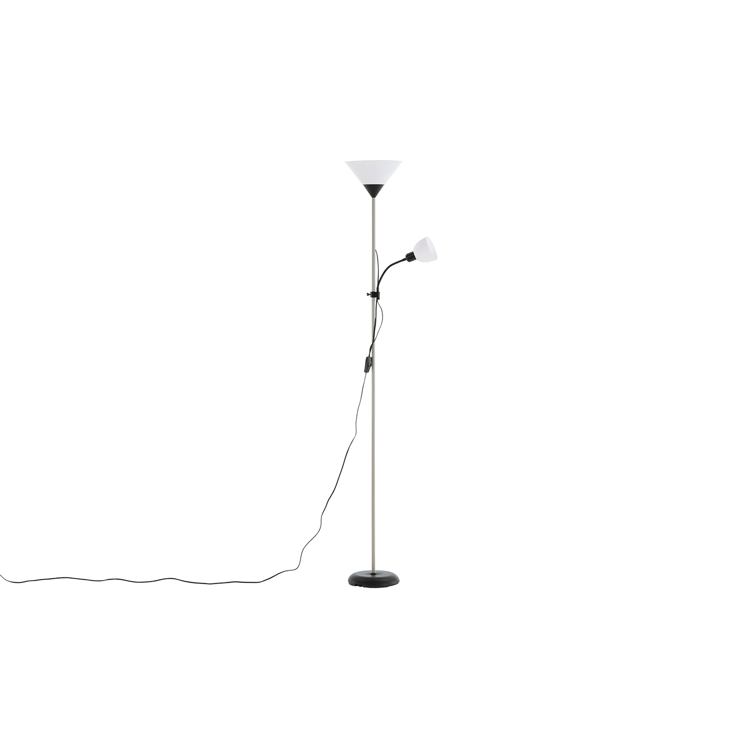 Bagasi -Floor Lamp - Beige/White Beige/Vit/Svart