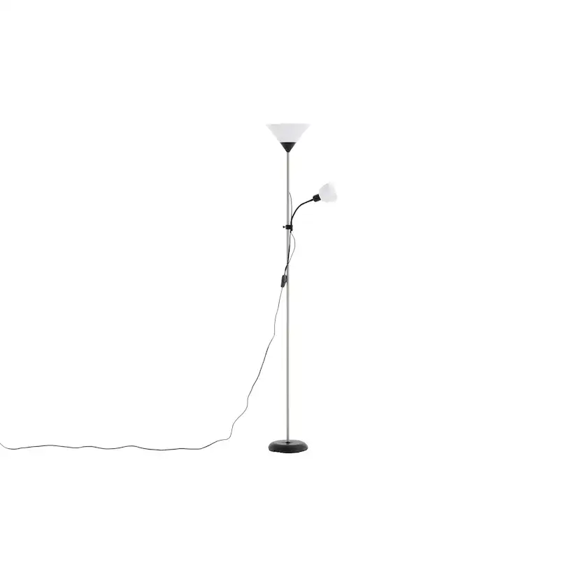 Bagasi -Floor Lamp - Beige/White Beige/Vit/Svart
