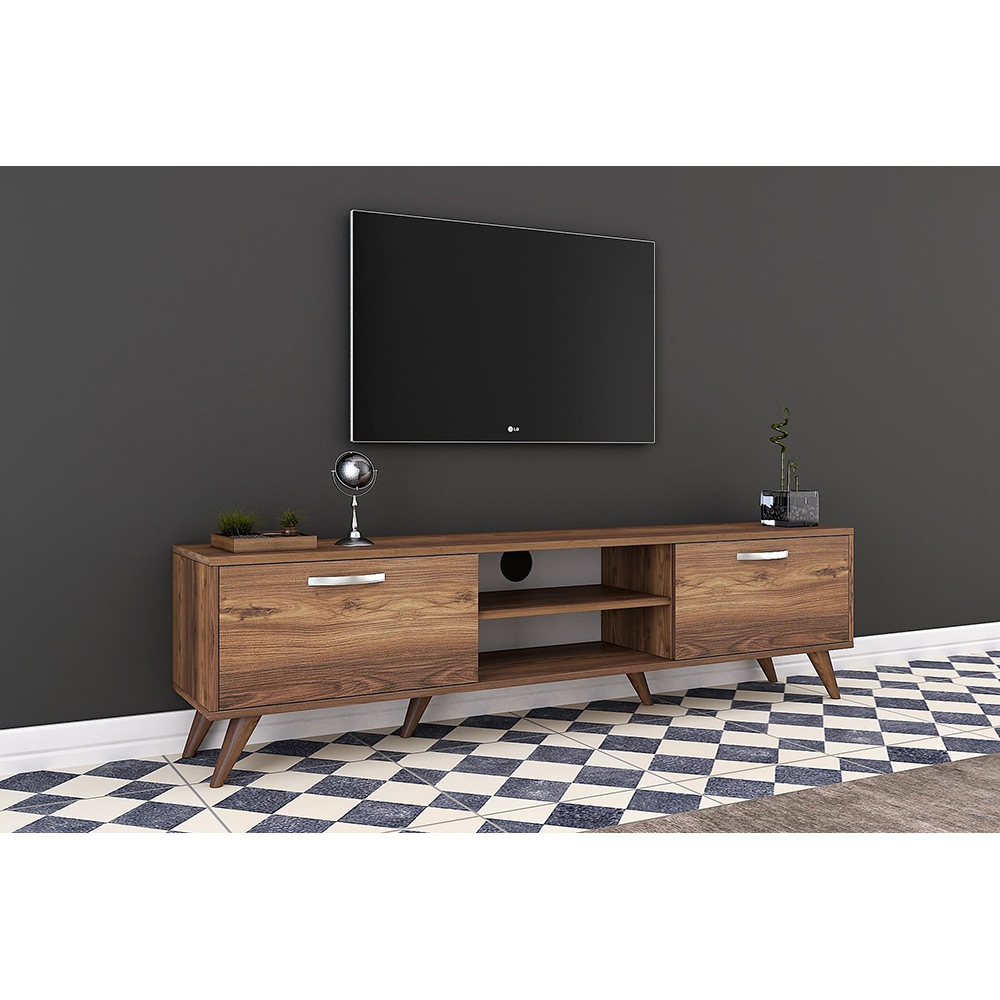 Virkesbo TV-Bänk 180 cm Brun