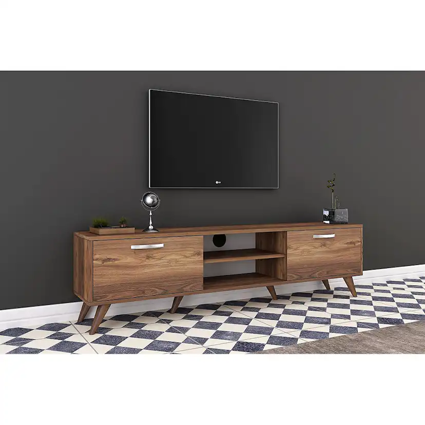 Virkesbo TV-Bänk 180 cm Brun