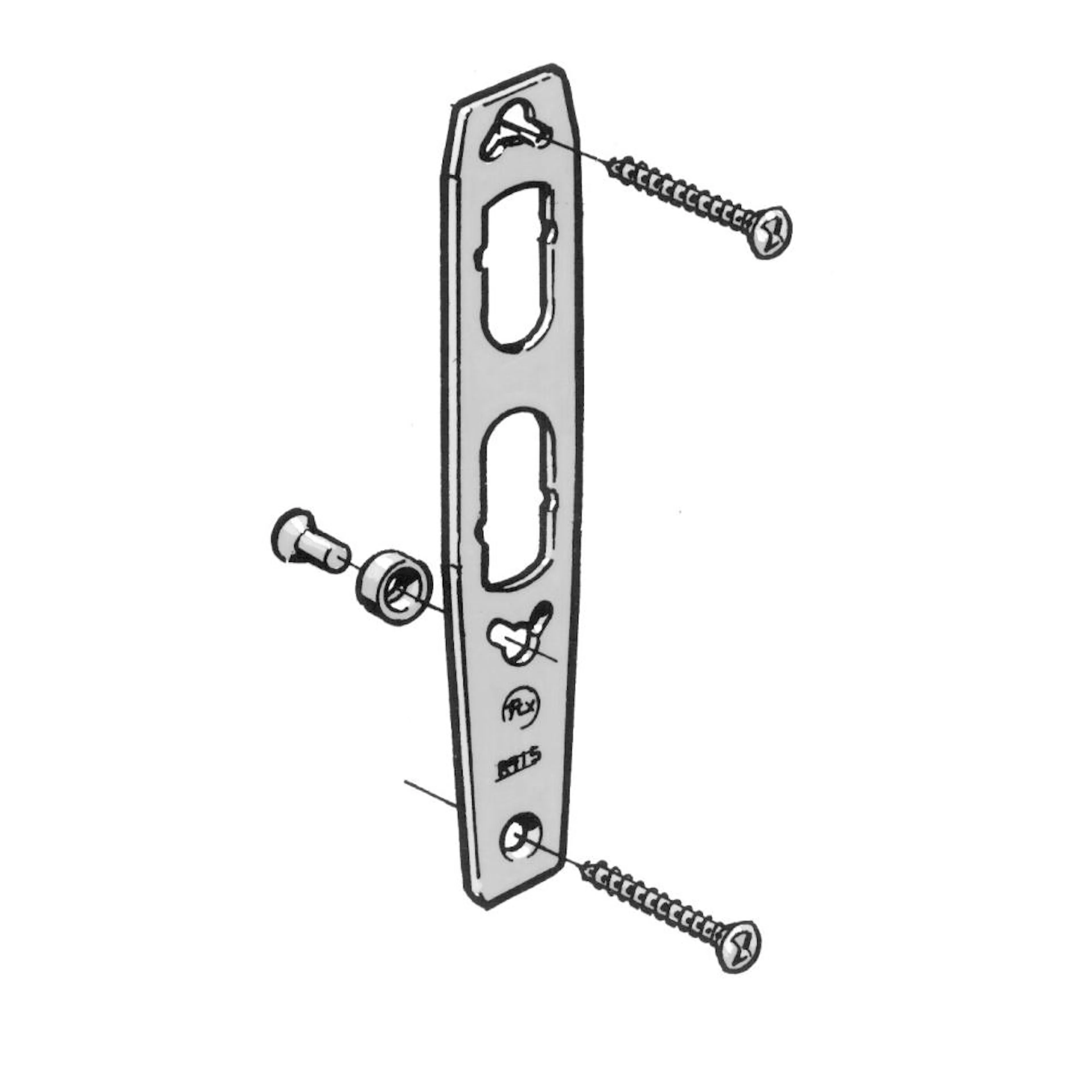 Underläggsbricka ASSA Fix 841S