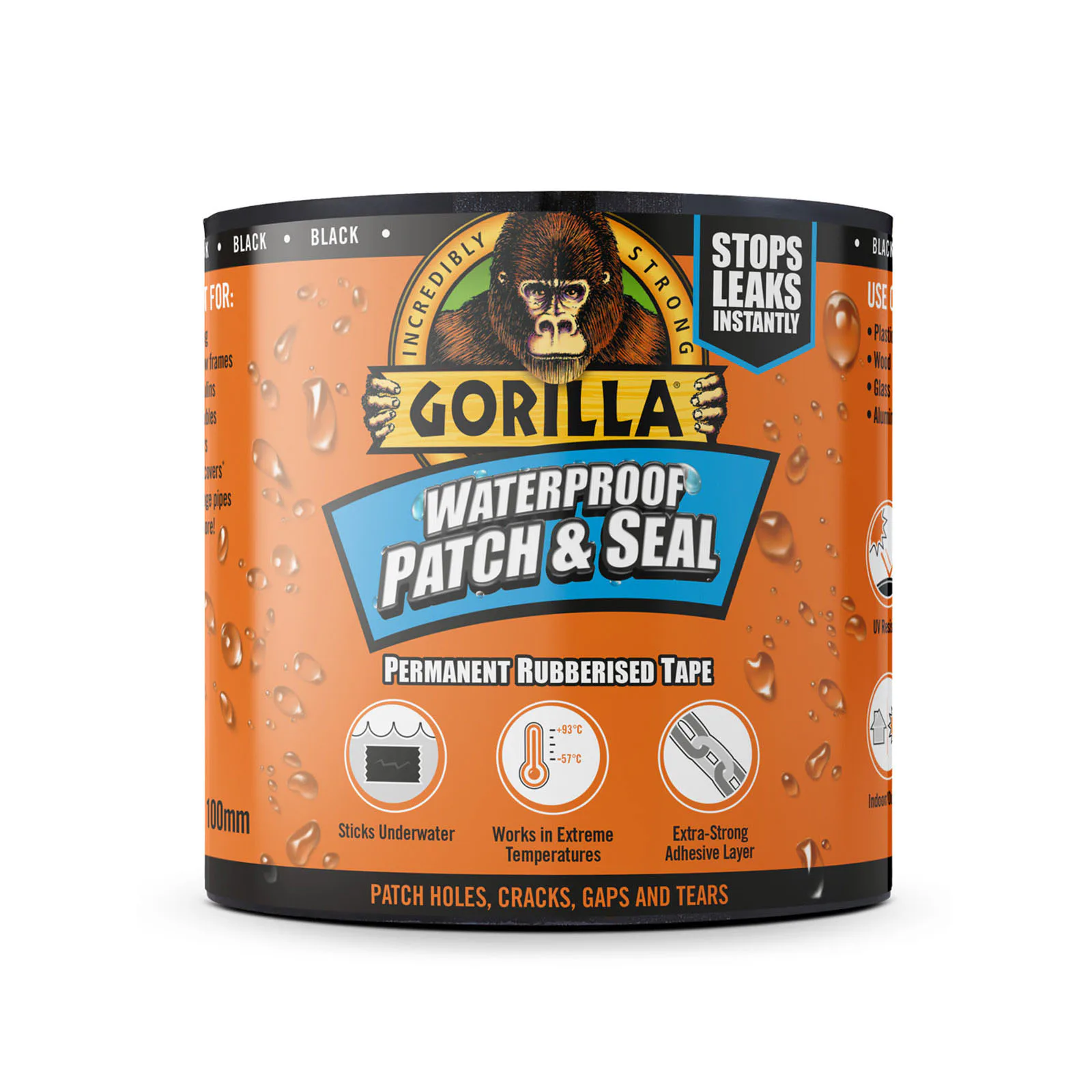 Tejp Gorilla Patch & Seal 3 m x 100 mm