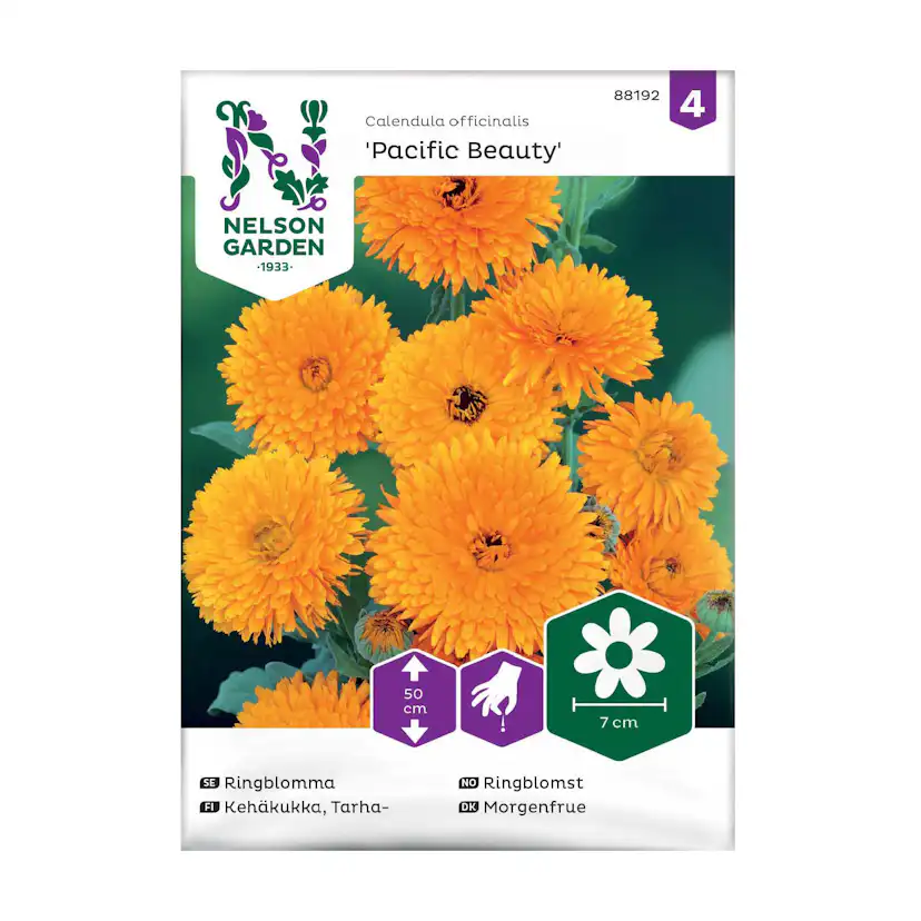 Frö Ringblomma Nelson Garden Pacific Beauty