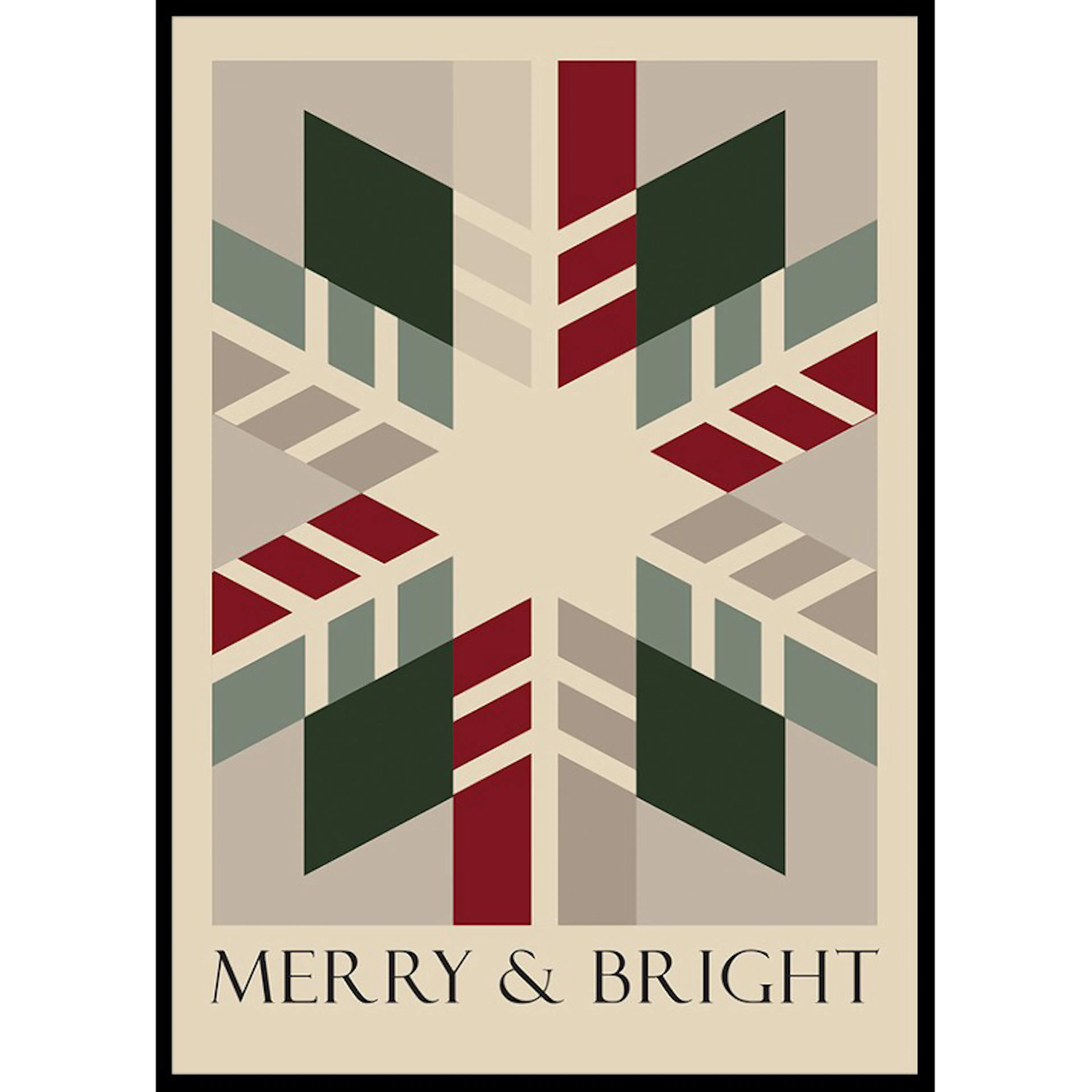 Poster Gallerix Merry And Bright No2