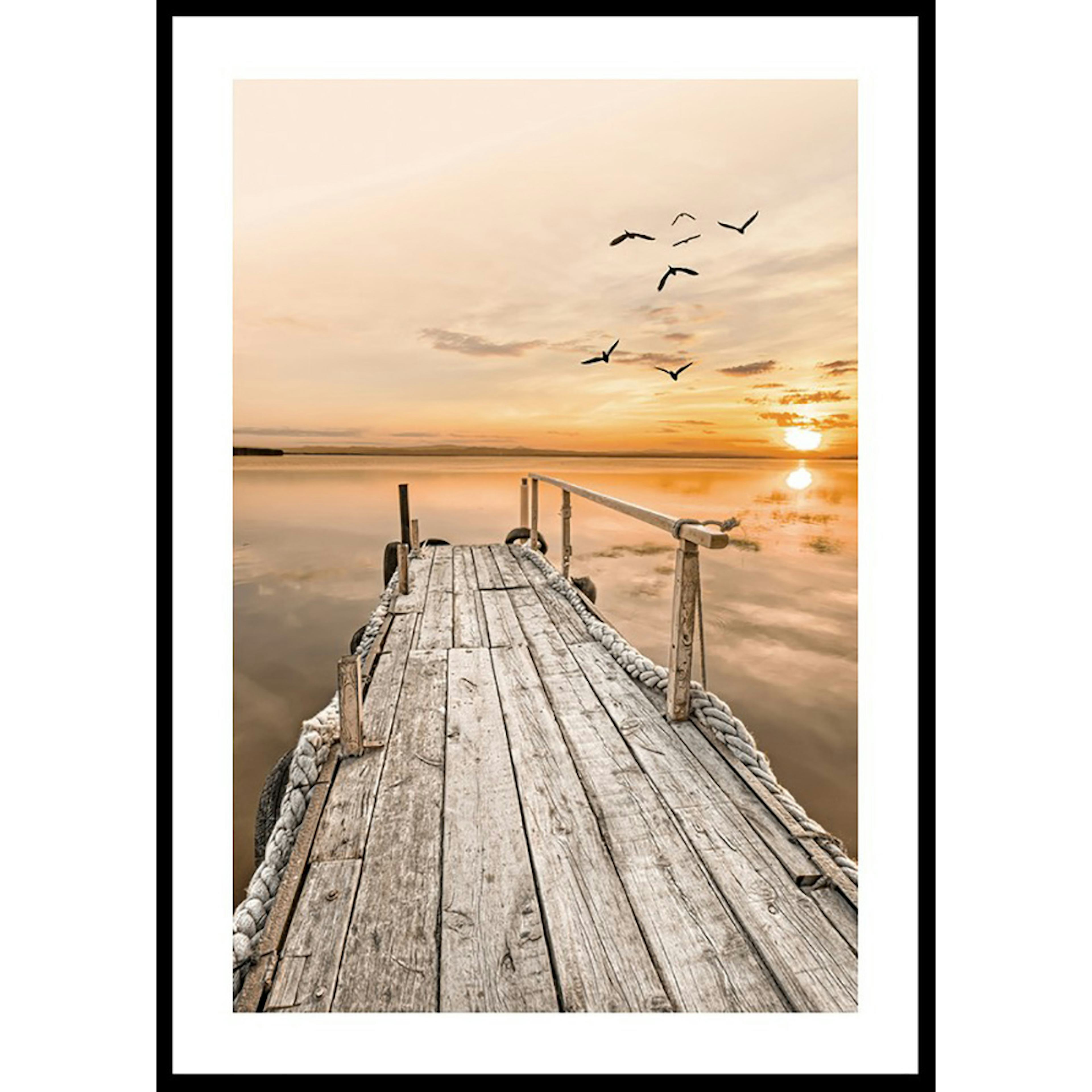 Poster Gallerix Relaxing Sunset