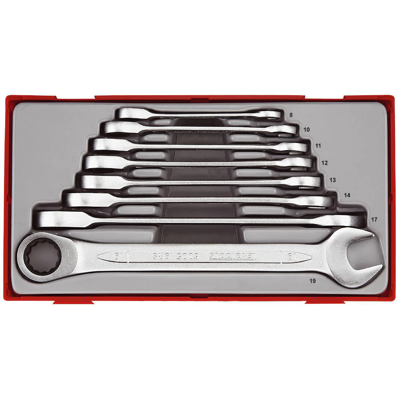 U-ringspärrnyckelsats 8 delar Teng Tools TT6508RS