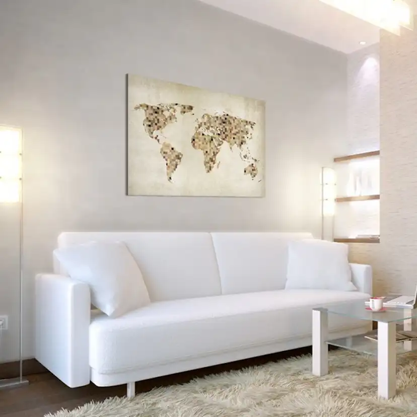 Tavla Arkiio Beige Nyanser Av Världen