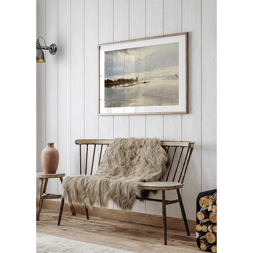 Poster Gallerix River Landscape By Ferdynand Ruszczyc