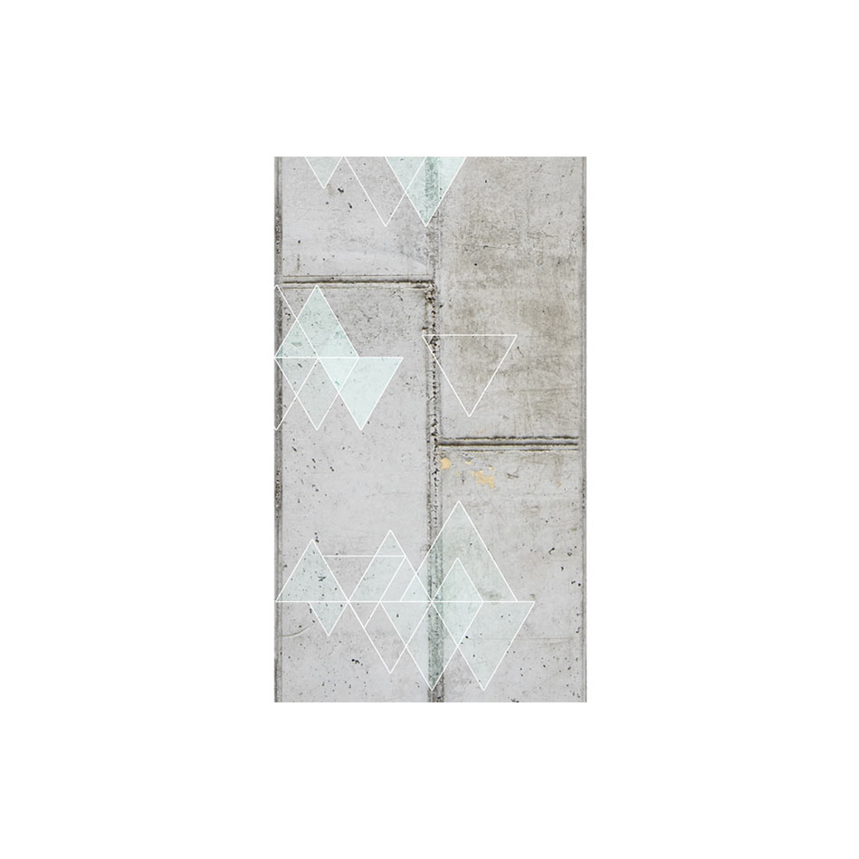 Fototapet Arkiio Concrete and Triangles 50x1000 cm