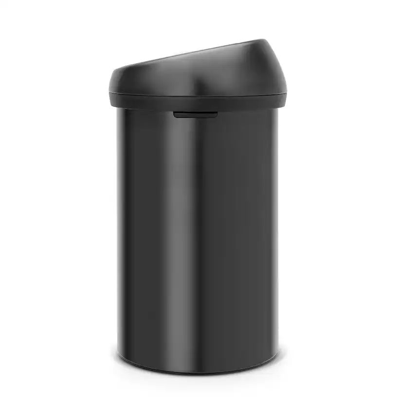Touch Bin New 60L Matt Svart Färg: Matt Svart