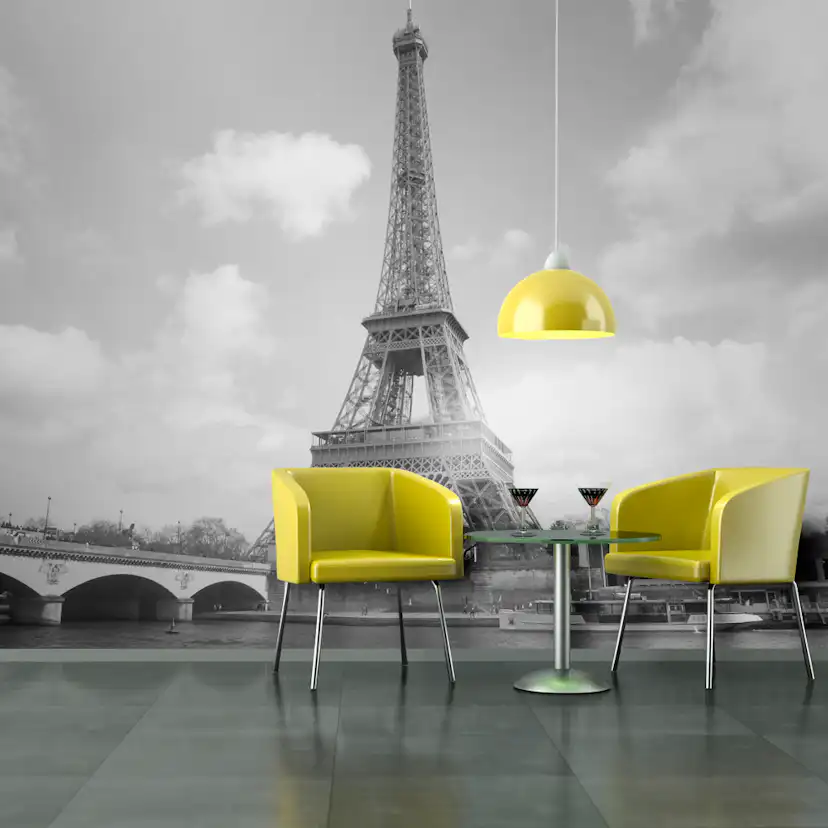 Fototapet Arkiio Seine And Eiffel Tower
