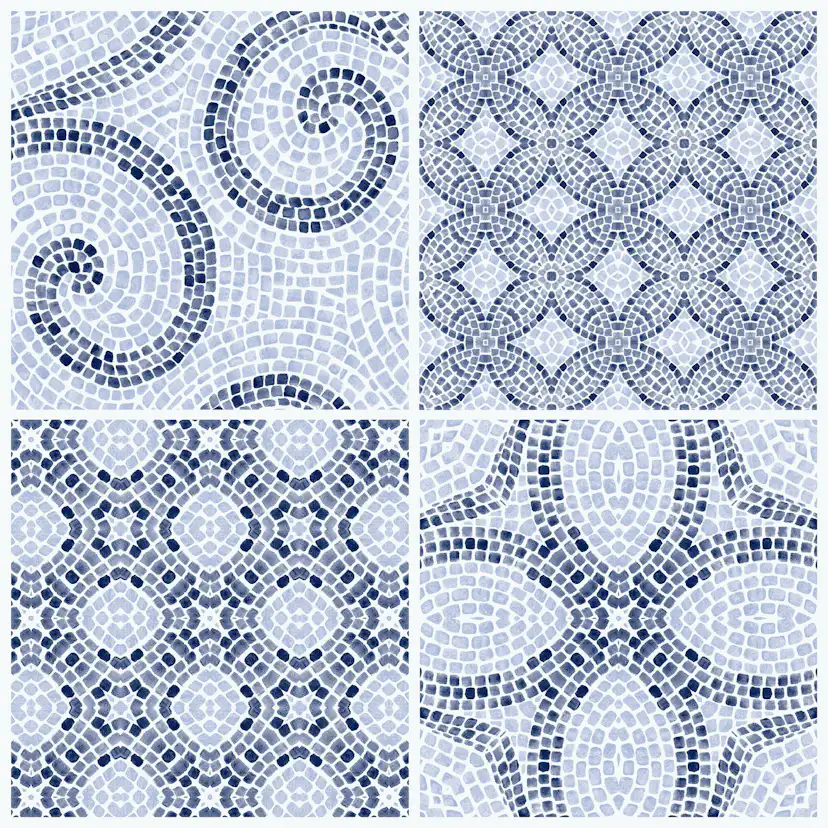 D-C-FIX CLASSIC GULVFLISER - ROMAN MOSAIC Roman Mosaic