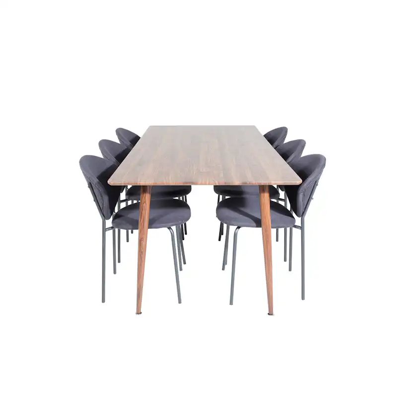 Matgrupp Venture Home Pobbie med 6 Valor Stolar