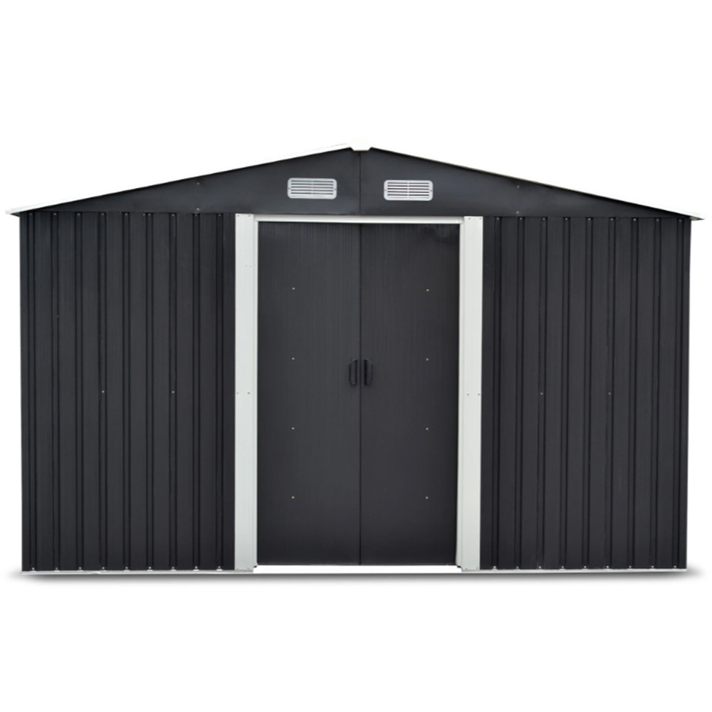 Redskapsbod Metalcraft 12,5 m² Förråd med Bas Svart