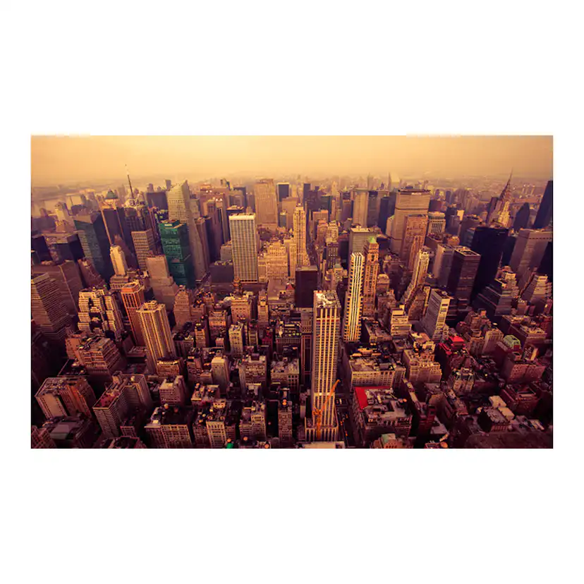 Fototapet Arkiio Fågeln synar beskådar av Manhattan, New York 450x270 cm