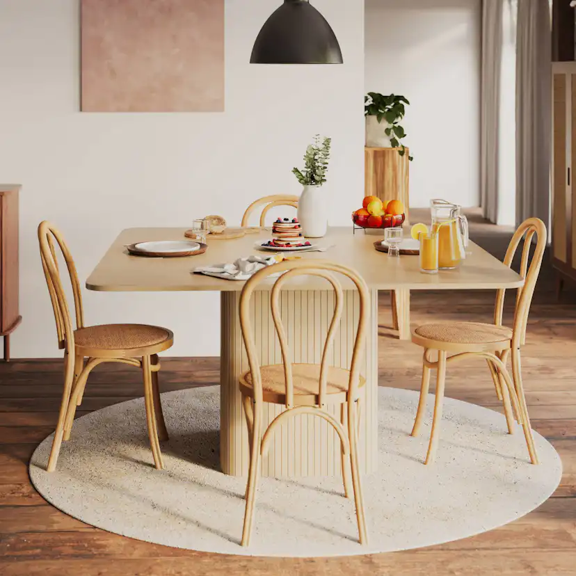 Matbord In Living Kopparbo 140x140 cm