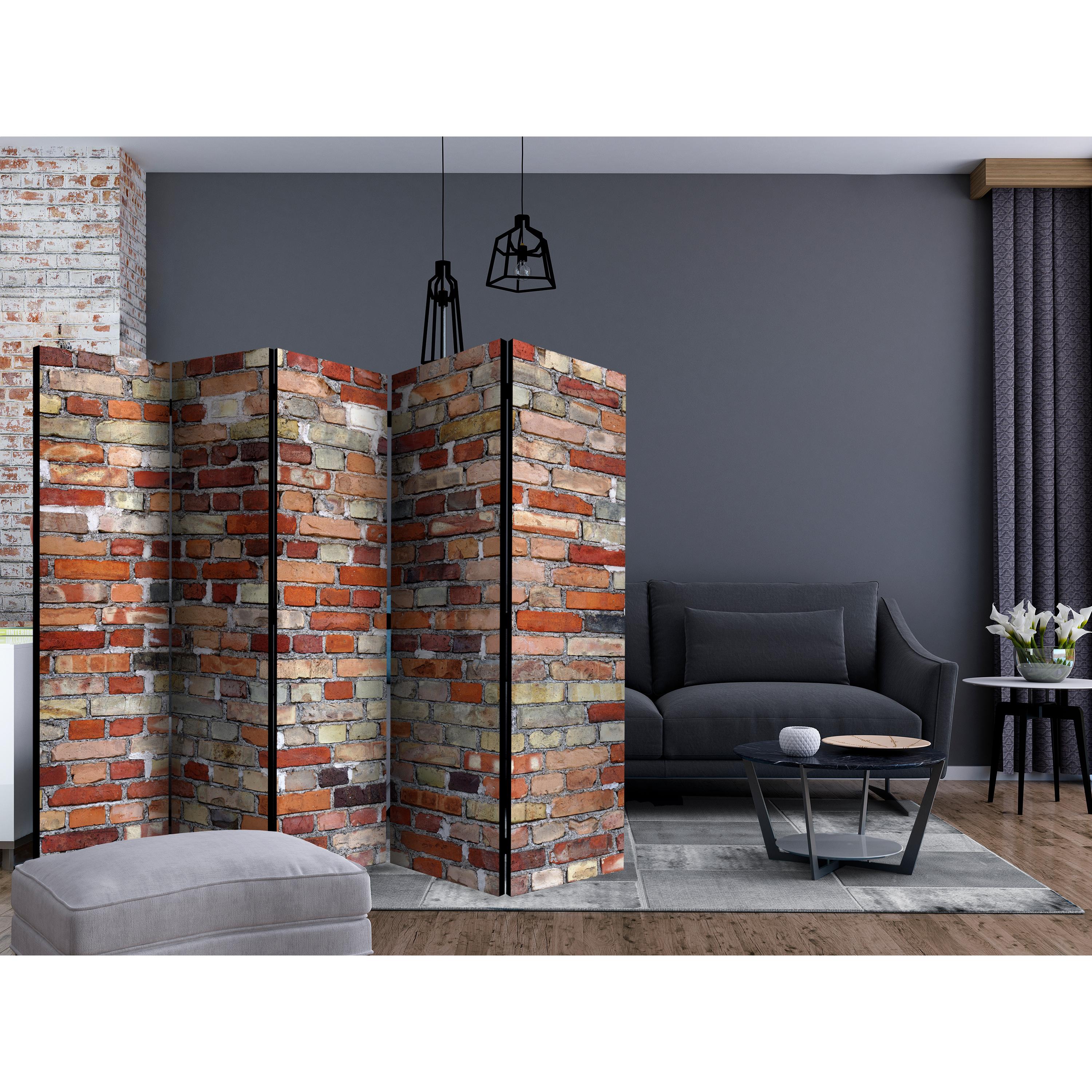 Rumsavdelare Arkiio Urban Brick II 225x172 cm