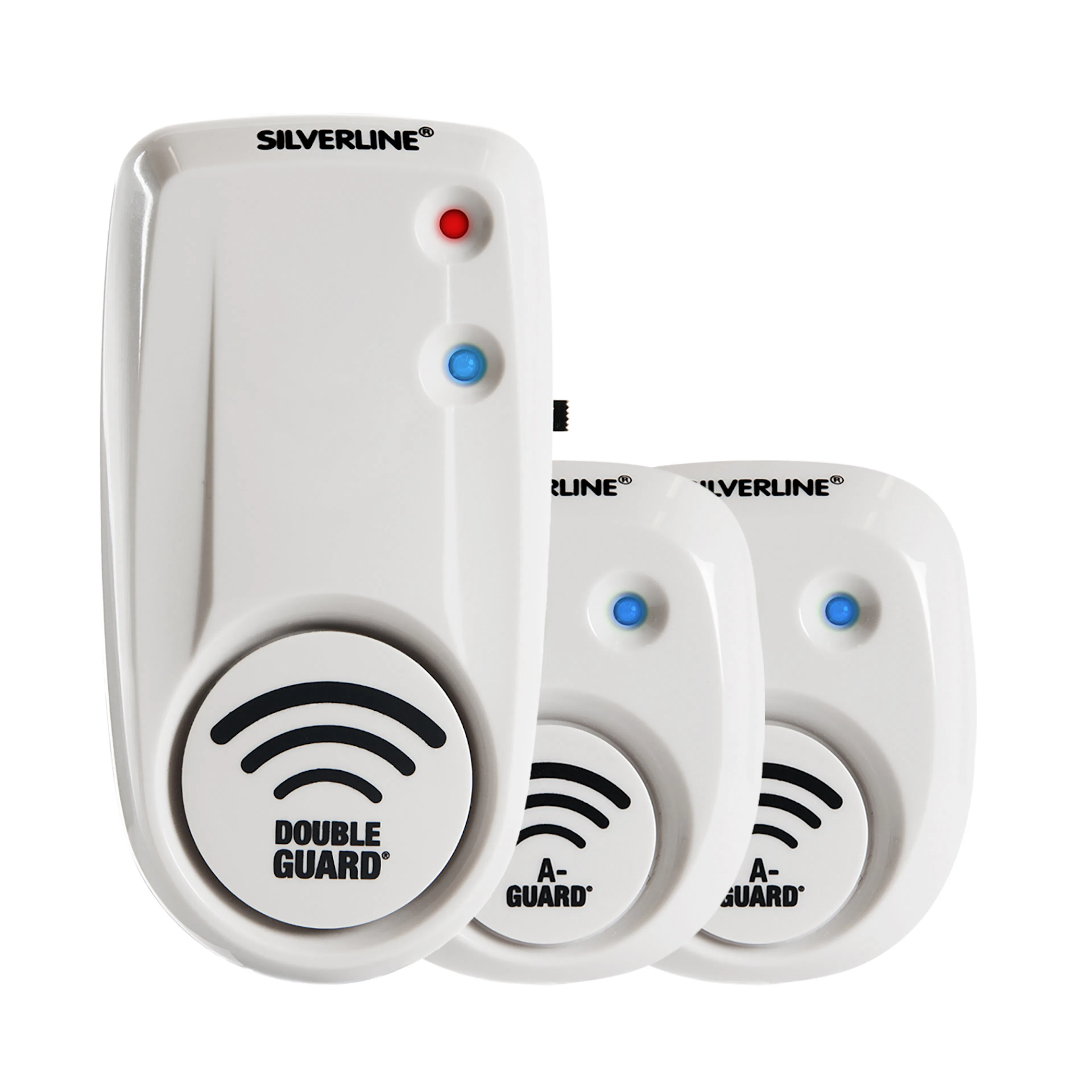 Skadedjursbekämpning Silverline Mus- & Rått Avskräckande MR80 DG2+MR30x2 Ultraljud A-Guard & Electro Pulse