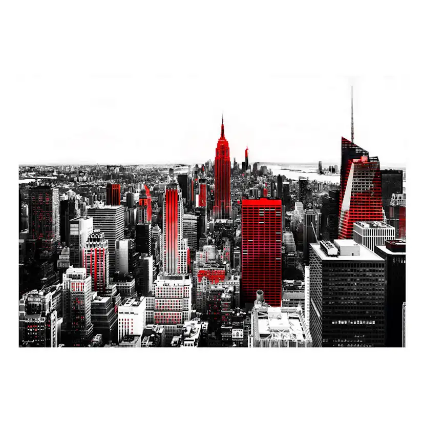 Självhäftande fototapet - Sin city 294x210 Storlek: 294x210 cm
