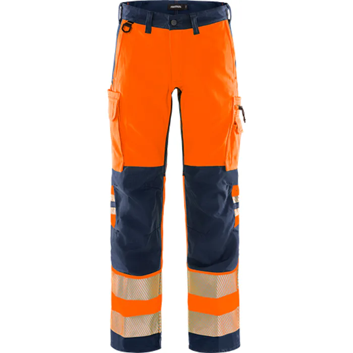 Varselorange/Marinblå