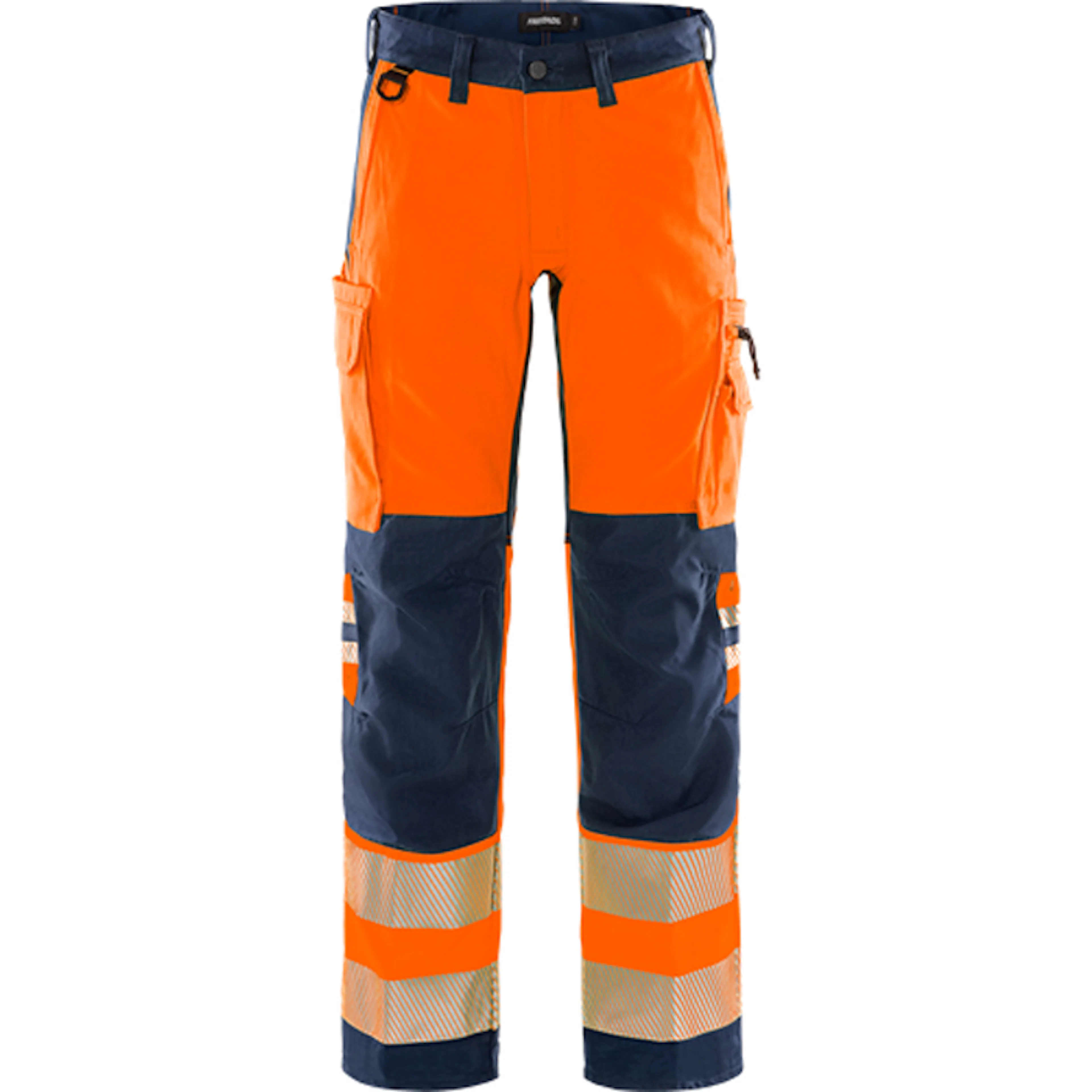 Varselorange/Marinblå