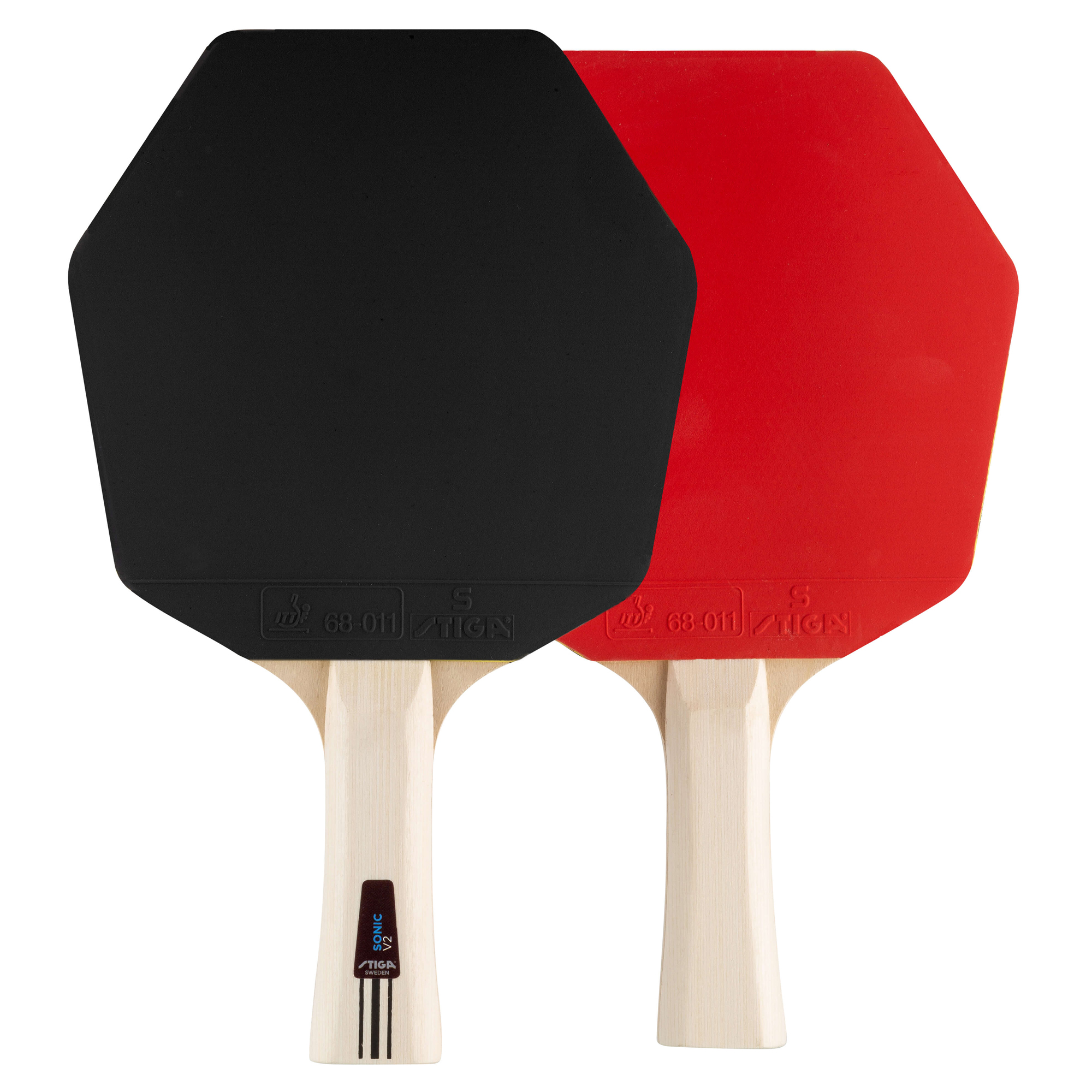 Pingisracket STIGA Sports Sonic Cybershape V2 Hobby 2-Pack
