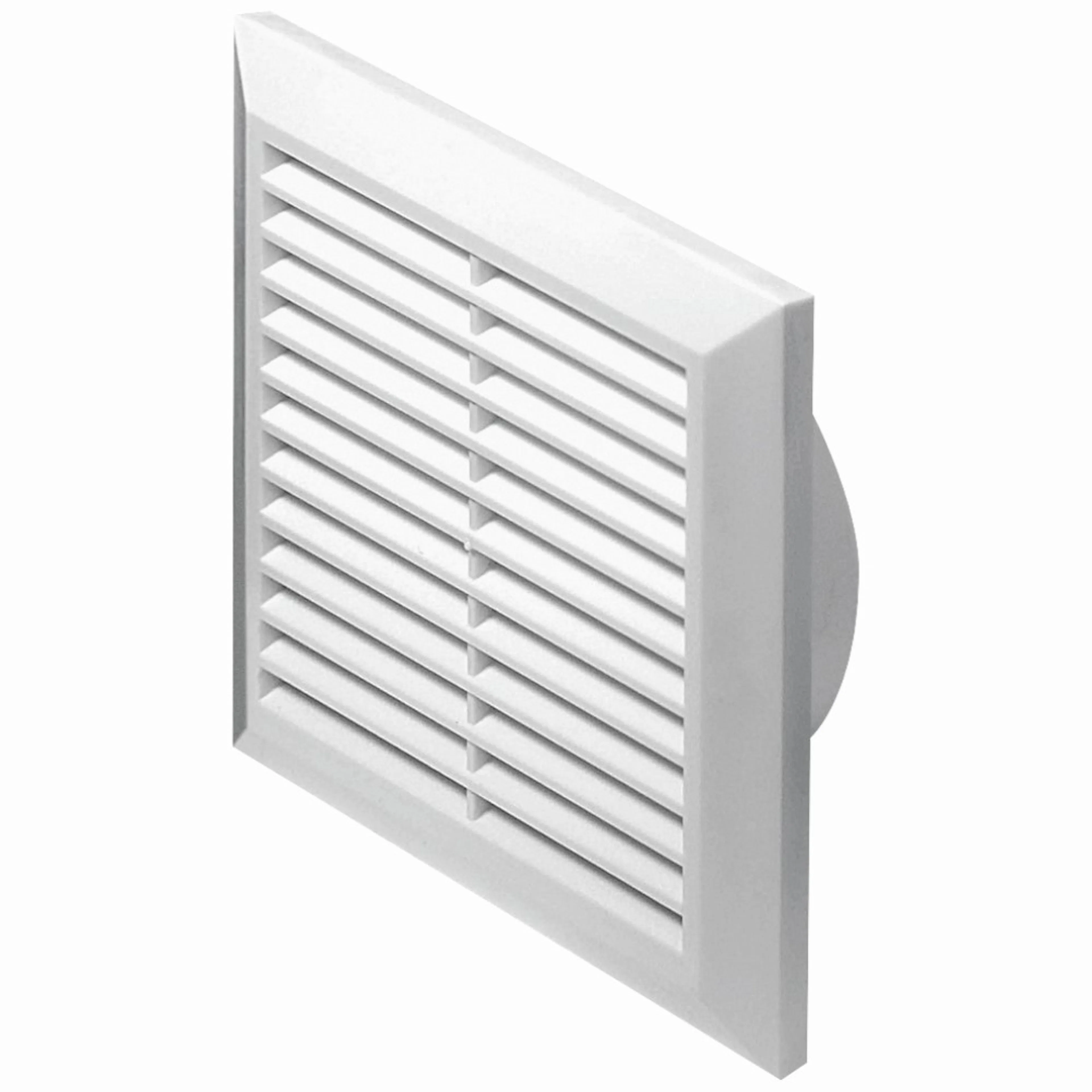 Ventilgaller Malmbergs Fyrkant 100 mm Vit