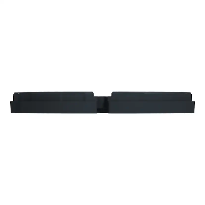 Påbyggnadsring Schneider Electric Multifix 1,5-modul 6 mm Svart