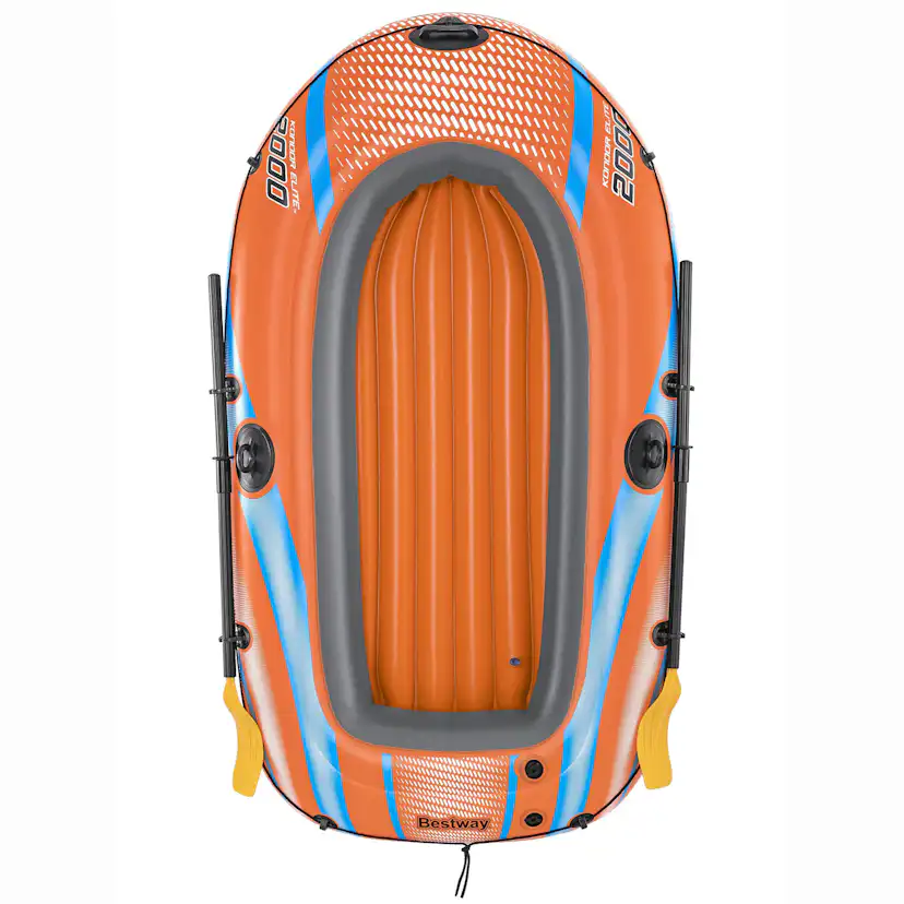 Gummibåt Bestway Kondor Elite 2000 196 x 106 cm inkl. tillbehör